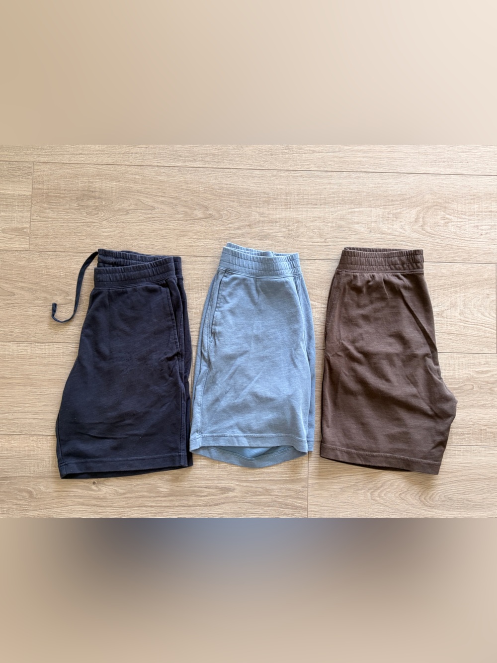 UNIQLO AIRism Cotton Easy Shorts Bundle of 3